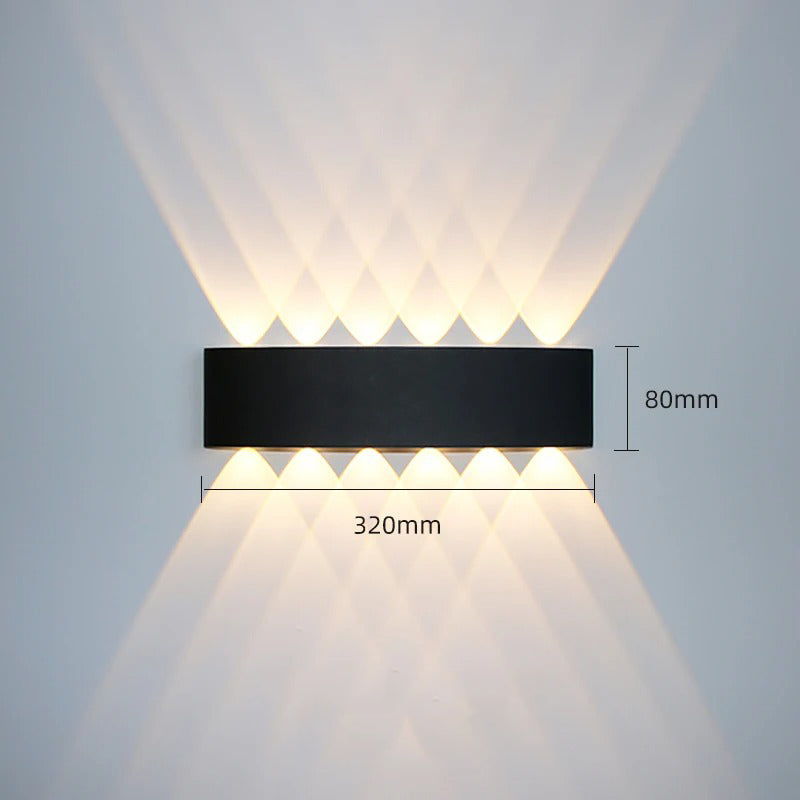 Auri | Applique Murale LED Intérieure Design Moderne Aluminium