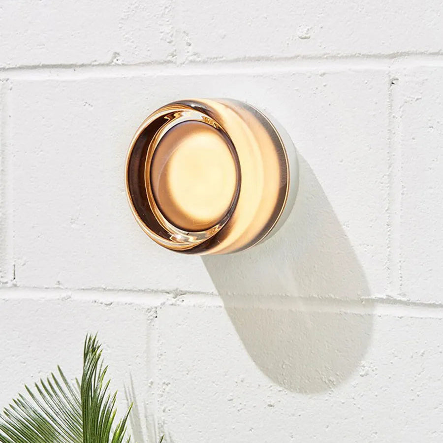 Ayra | Applique Murale Verre Soufflé Design Circulaire LED