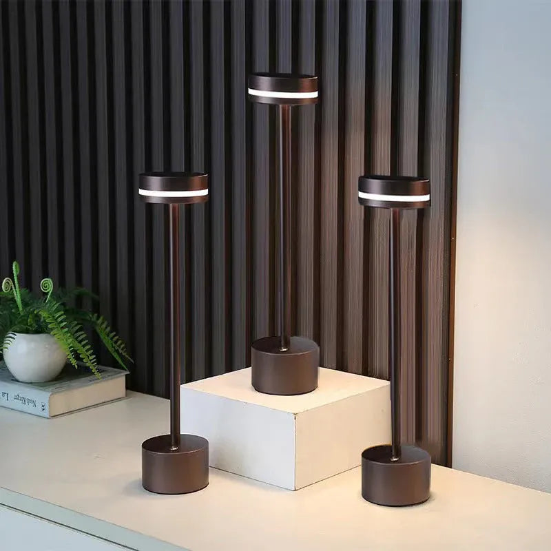 Luma | Lampe de Table LED Sans Fil Rechargeable Tactile Design Moderne