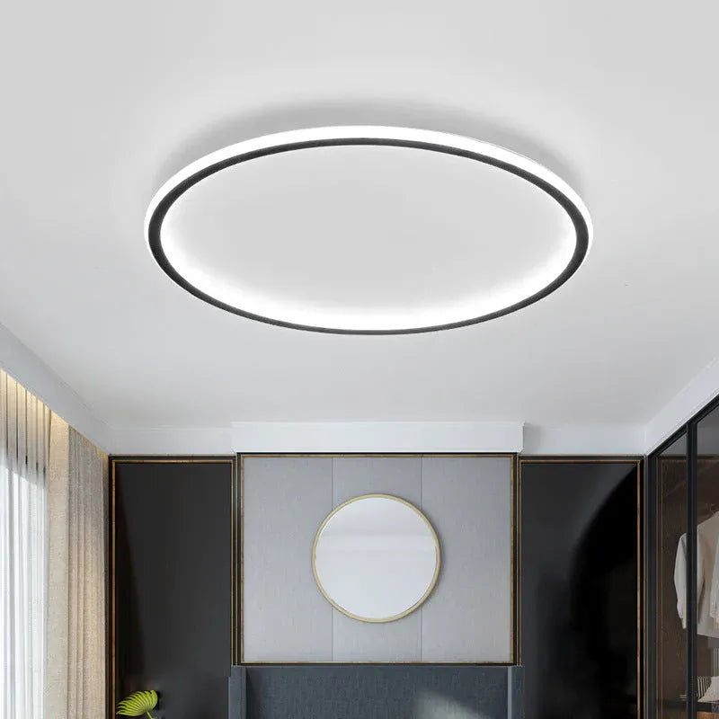 Aura | Plafonnier LED Design Minimaliste Dimmable avec Télécommande