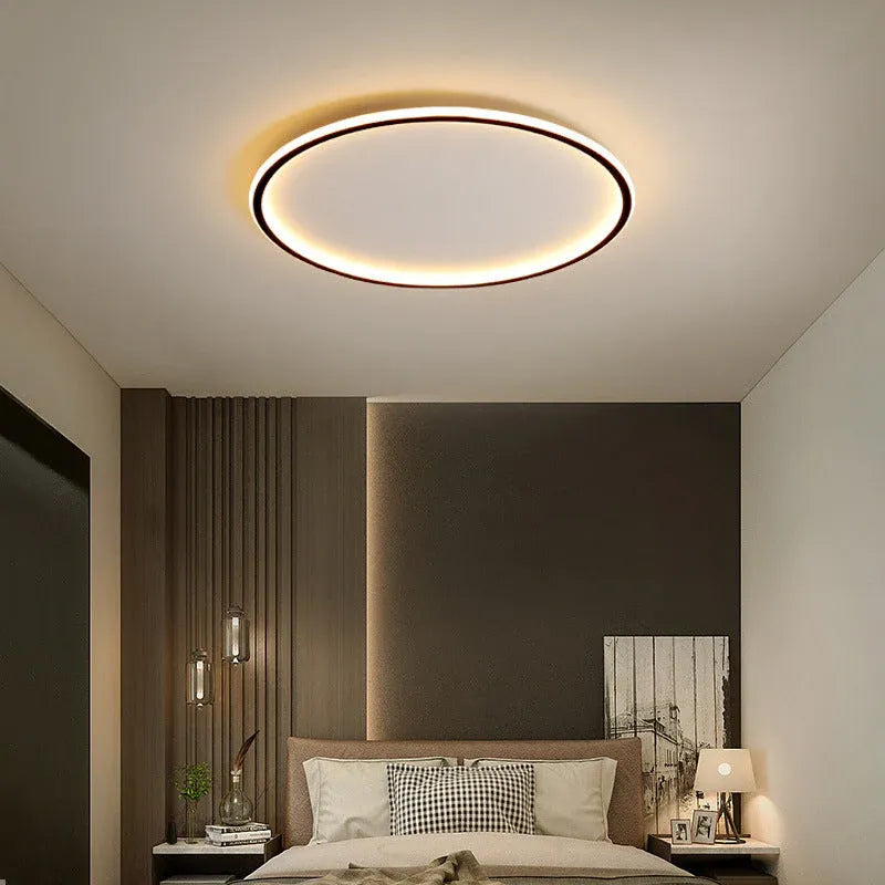 Aura | Plafonnier LED Design Minimaliste Dimmable avec Télécommande