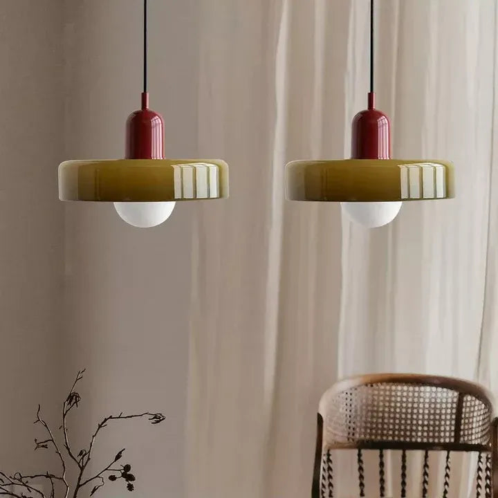 Malo | Suspension Design Verre G9 Luminaire Scandinave Contemporain