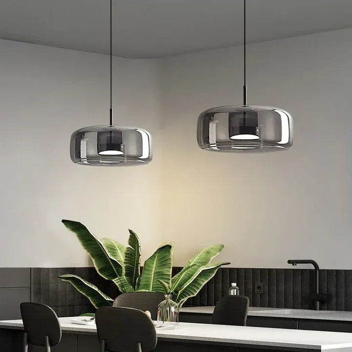 Aurea | Suspension Verre Soufflé LED Design Contemporain