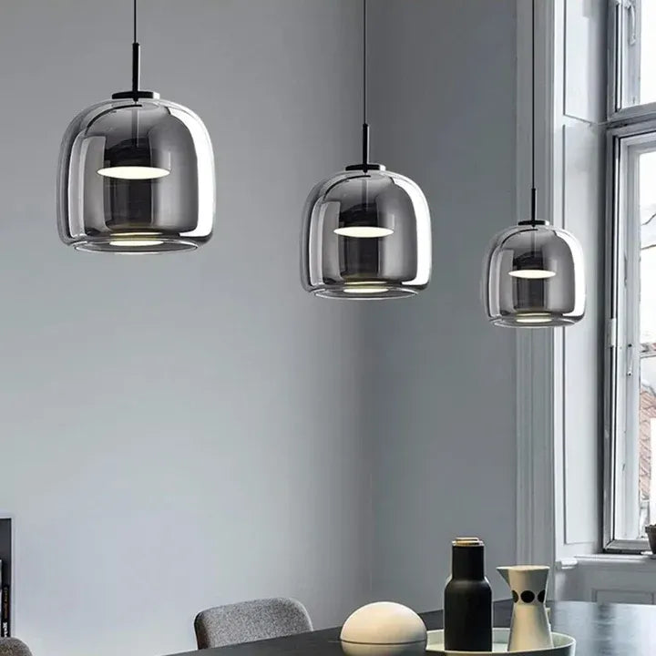 Aurea | Suspension Verre Soufflé LED Design Contemporain