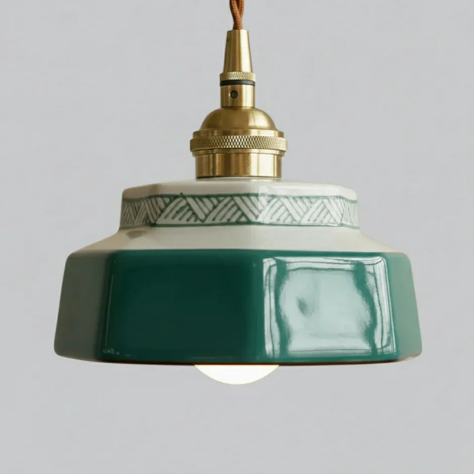 Kora | Suspension Design Céramique Artisanale Lustre Moderne