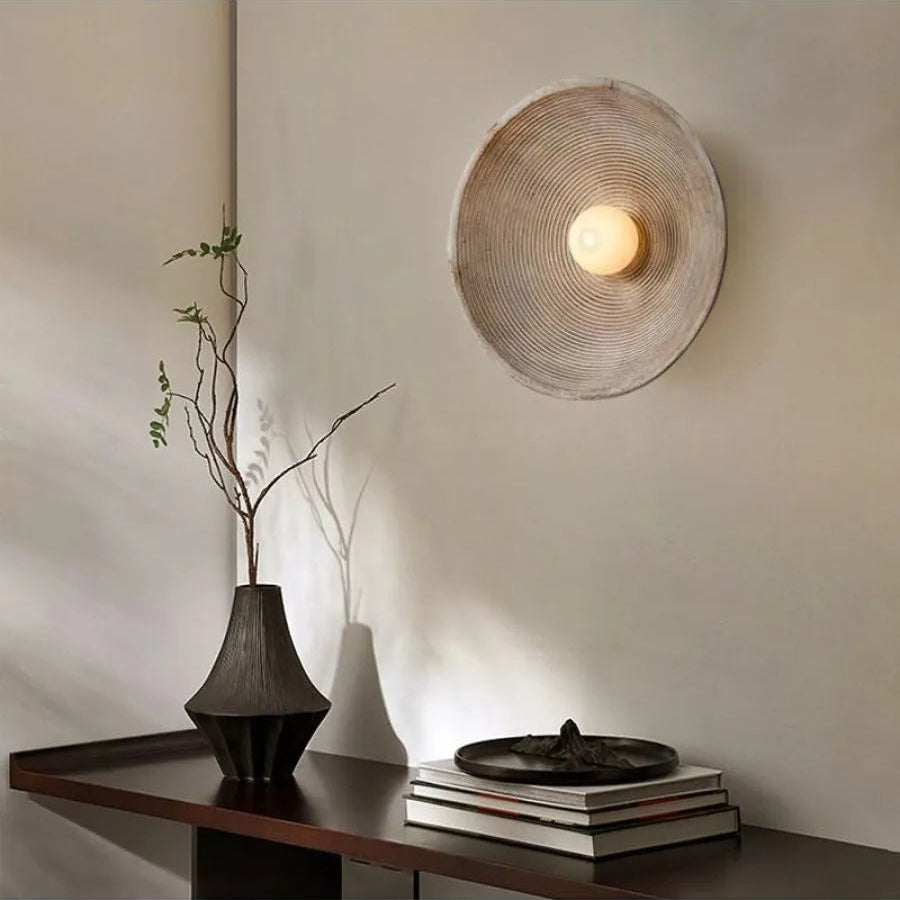 Soles | Applique Murale Design Moderne en Résine Texturée G4