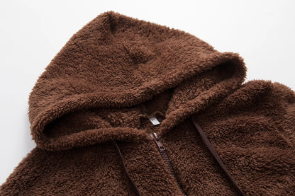 MÉLANIE | Hoodie en Peluche Ultra-Douce