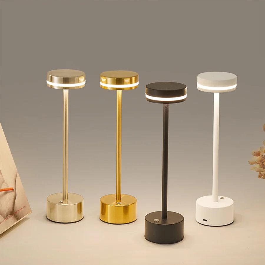 Luma | Lampe de Table LED Sans Fil Rechargeable Tactile Design Moderne