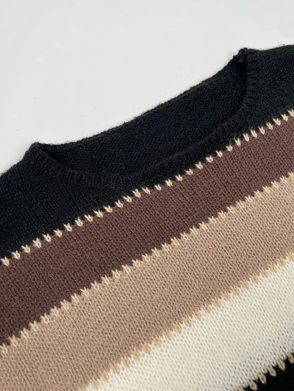 CHARLOTTE | Pull en Tricot Rayé