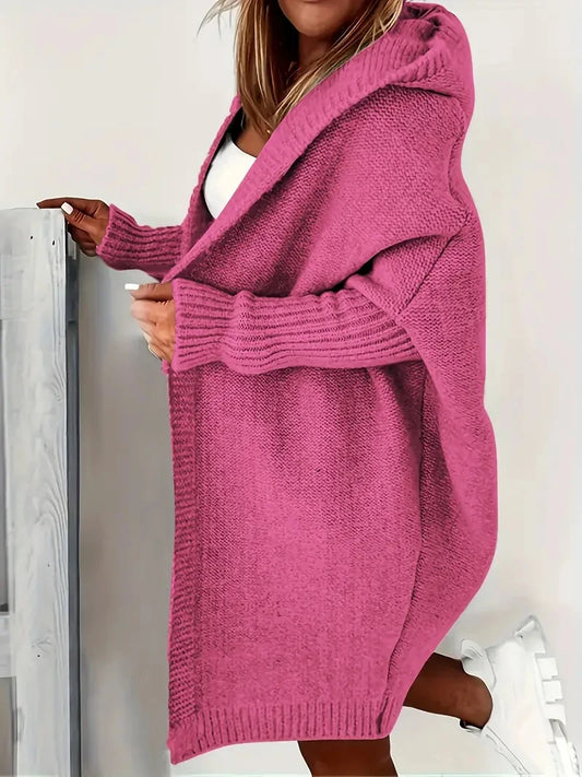 CLARA | Cardigan Long Confortable et Élégant