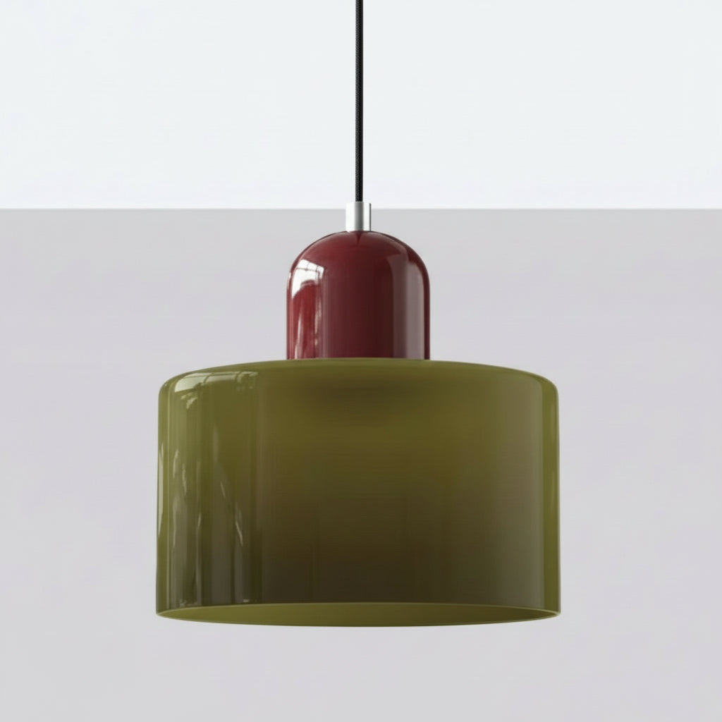 Suspension Verre Circulaire | Éclairage Élégant et Moderne 1