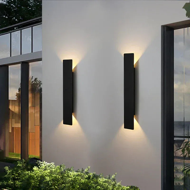 Auria | Applique Murale LED Extérieur Design Moderne IP65 Aluminium