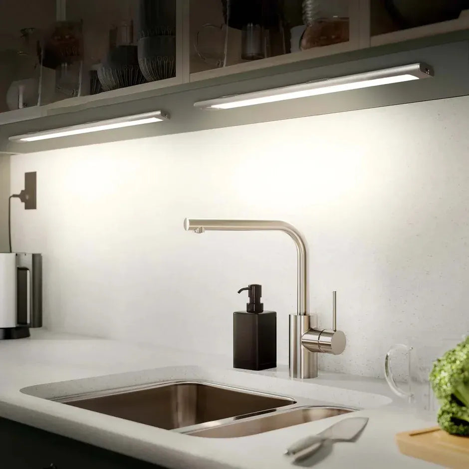 Lumina | Réglette LED Rechargeable Sans Fil Aluminium avec Capteur de Mouvement