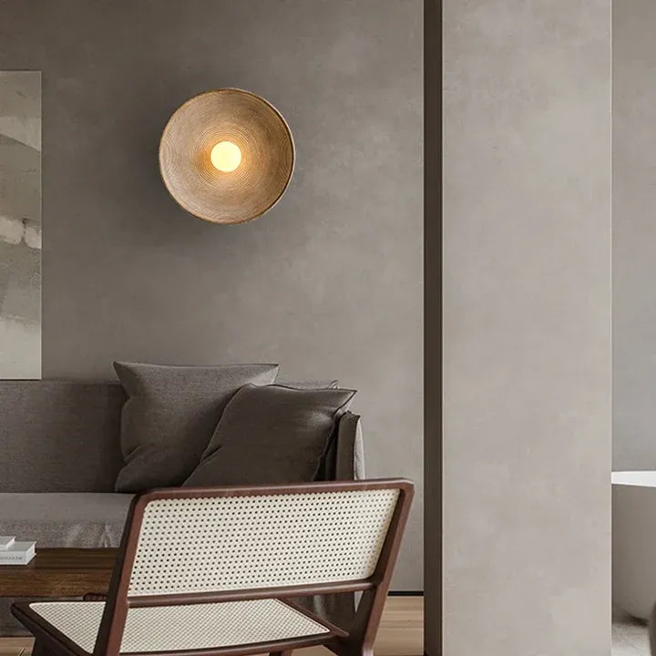 Soles | Applique Murale Design Moderne en Résine Texturée G4