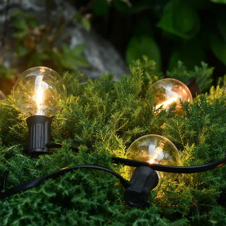 Lura | Guirlande Lumineuse Extérieure Style Guinguette IP45 Design Moderne