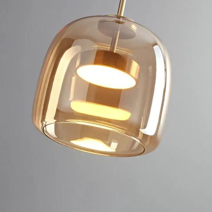 Aurea | Suspension Verre Soufflé LED Design Contemporain