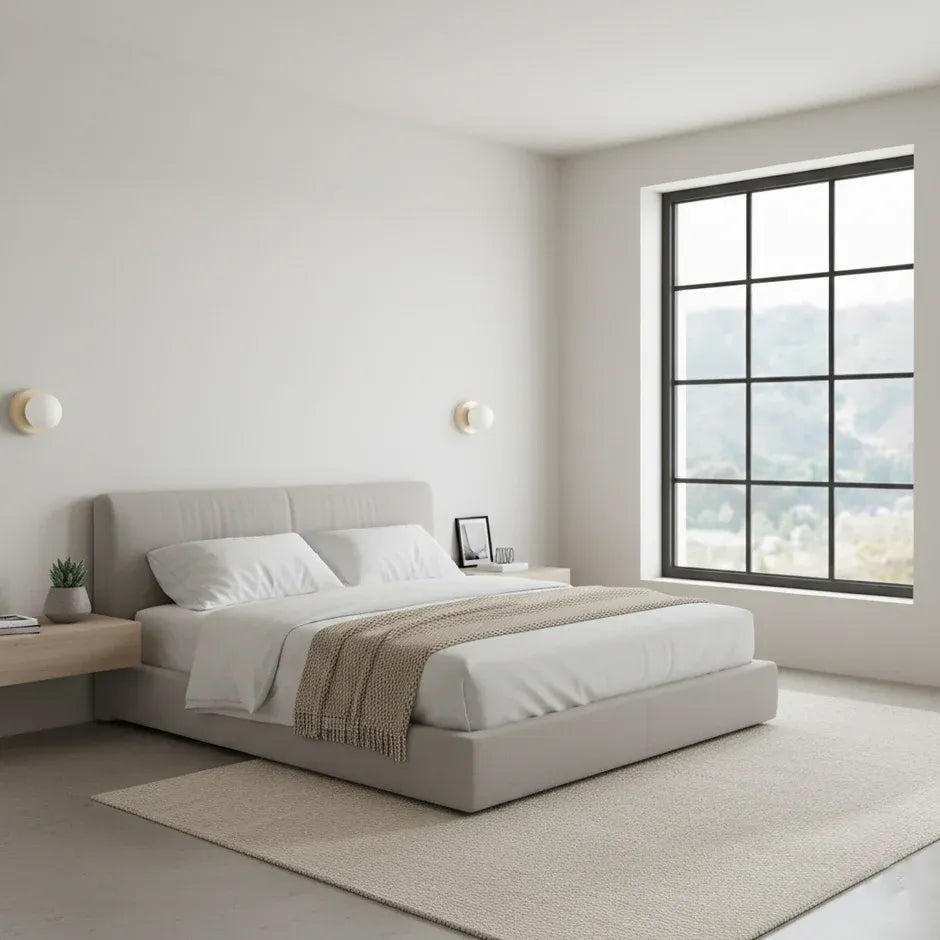 Salis | Applique Murale Design Moderne Laiton Verre Dépoli G9